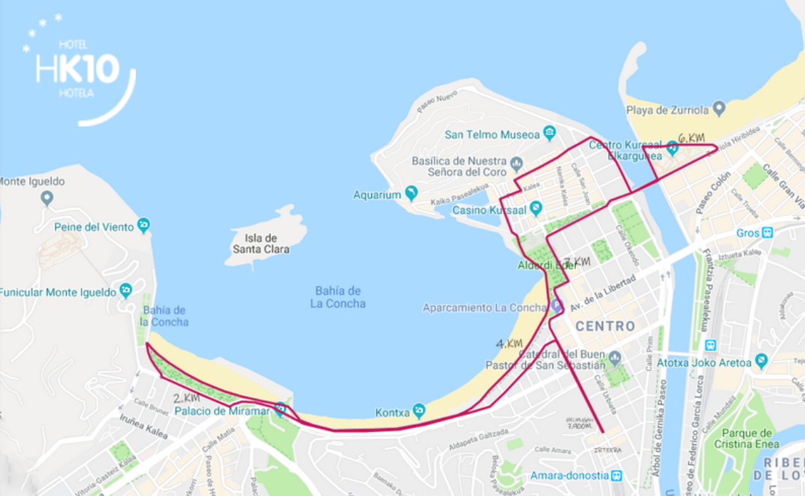 Horarios y recorrido San Silvestre San Sebastián 2019